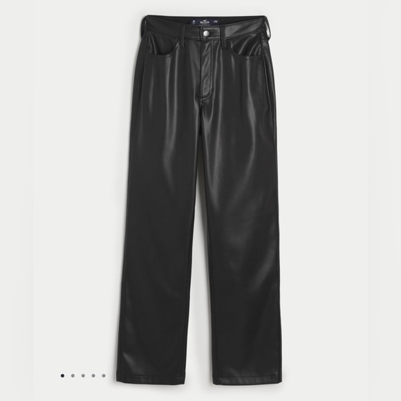 Hollister Pants - NWT Hollister Leather Pants